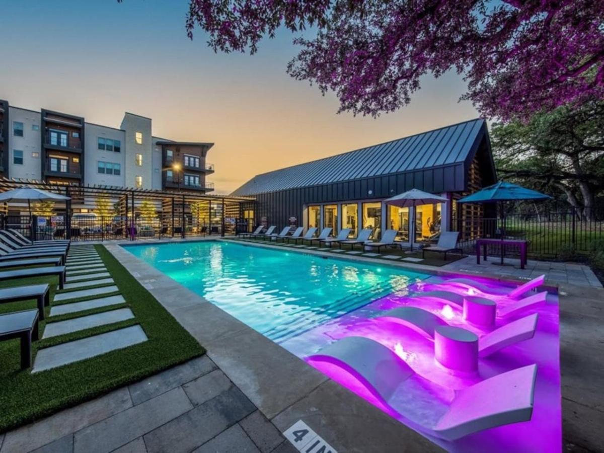 Luxurious New Unit 1Bd1Ba Pool, Golf Sim Apartment Austin Exterior photo